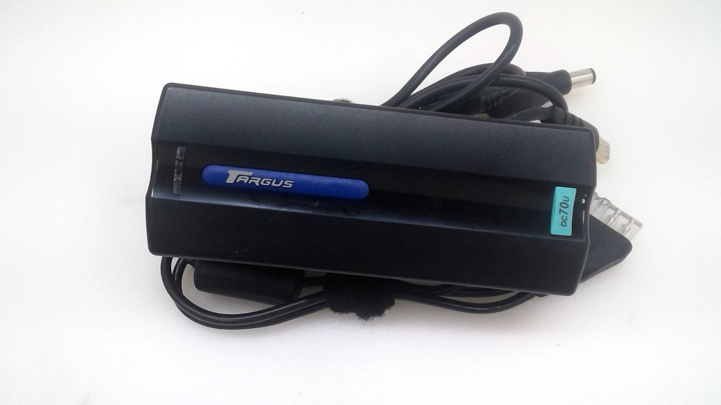 Targus Power Adapter Model: 800-0086-001 A 15-24V  70W w/ Car Charger