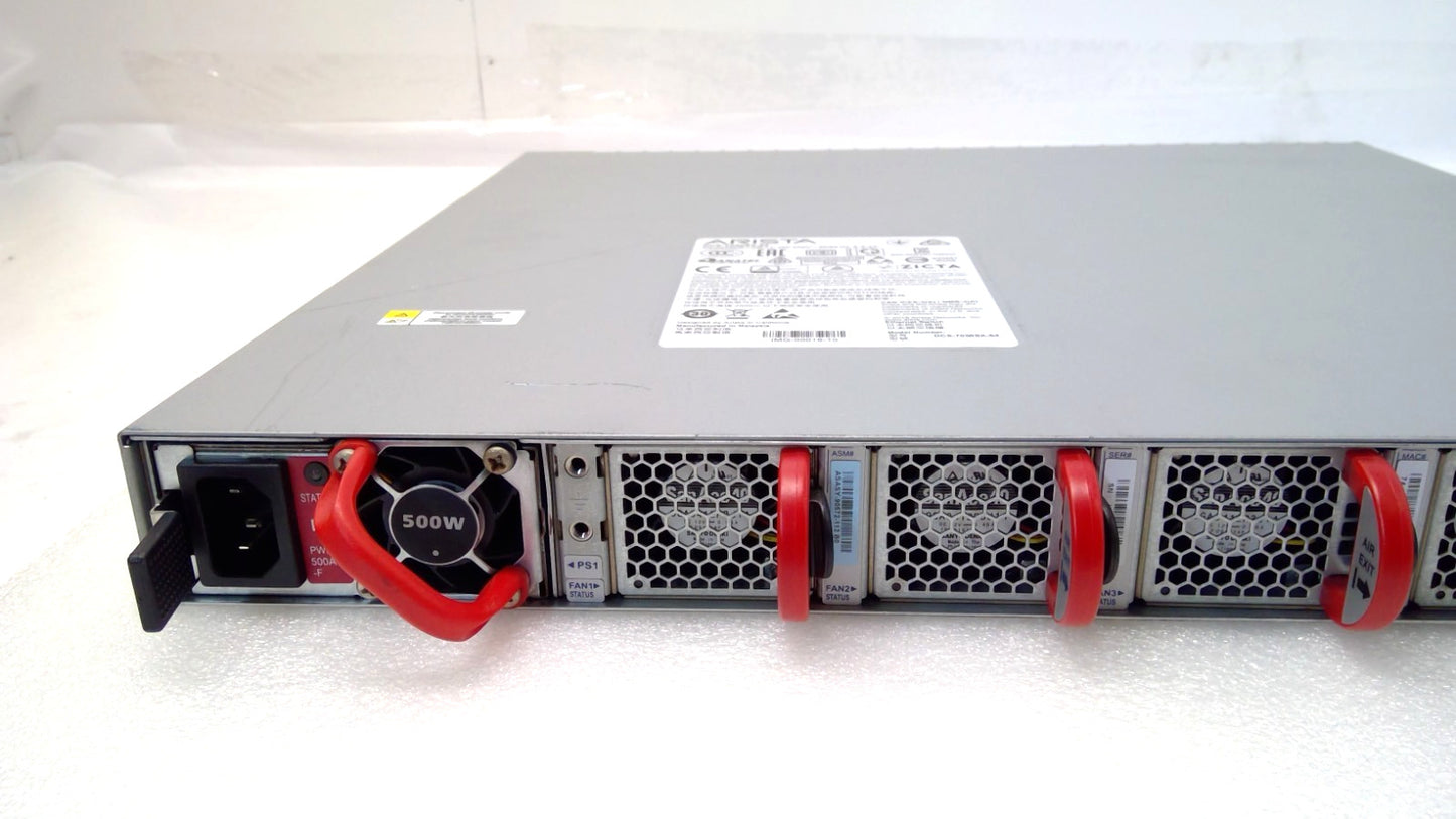 Arista DCS-7050SX-64-F 48x10G-SFP+ 4x40G-QSFP Port Network Switch