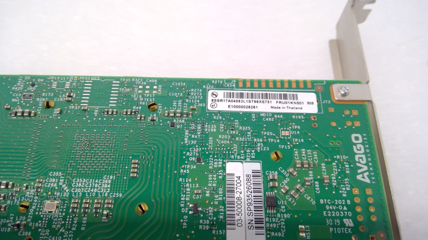 Lenovo ThinkSystem 01KN501 430-16i(LSI 9400-16i) SAS/SATA 12Gb HBA