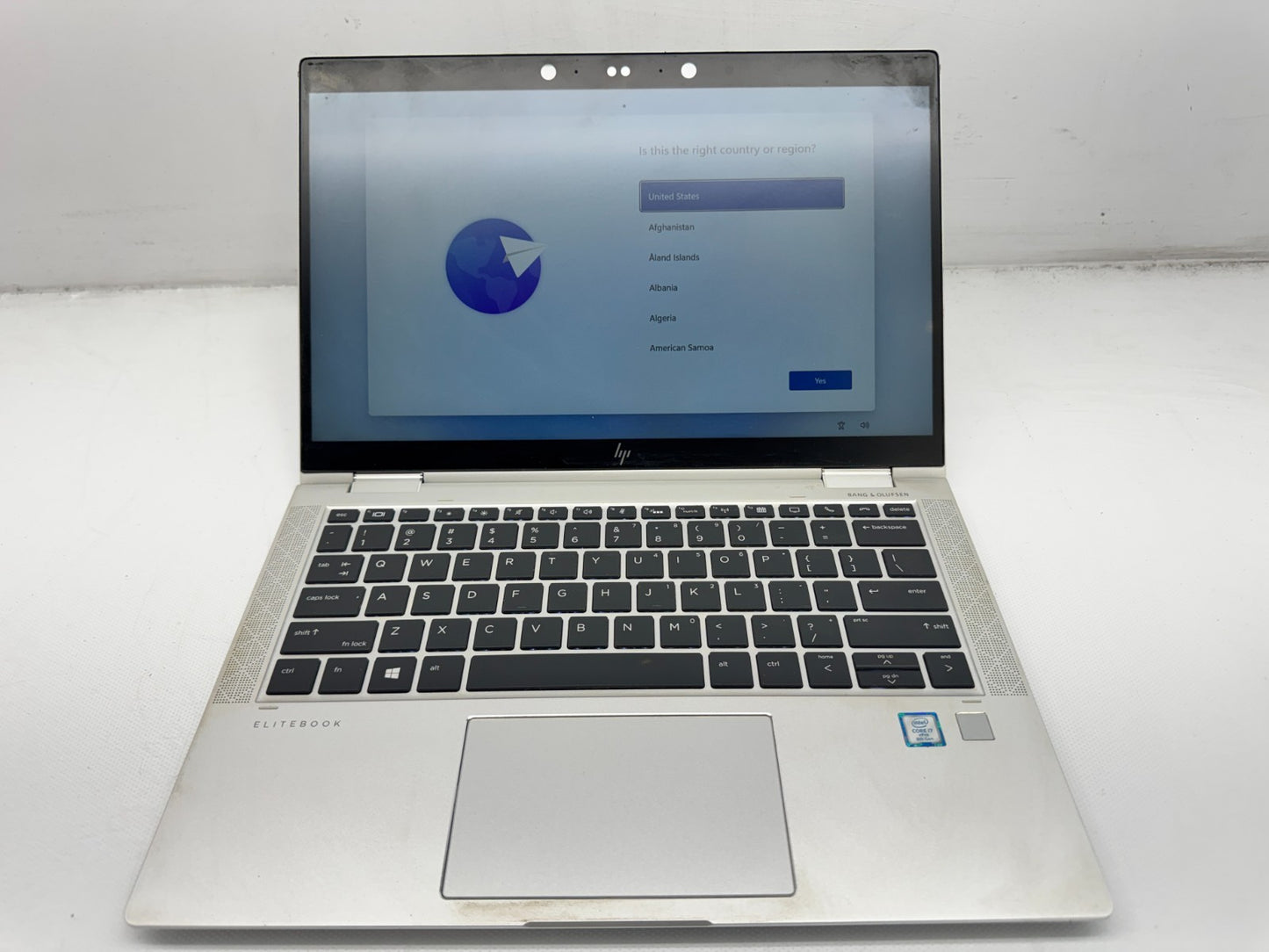 HP Elitebook X360 1030 G3 Intel i7-8650U@1.90GHz 16G 256G SSD Win11 W/AC *READ*