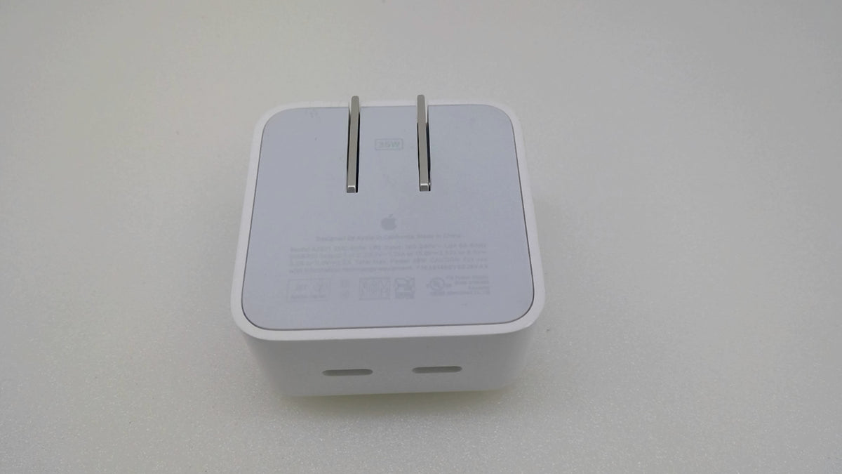 Genuine Apple 35W Dual USB-C Power Adapter A2571 Charger Tested
