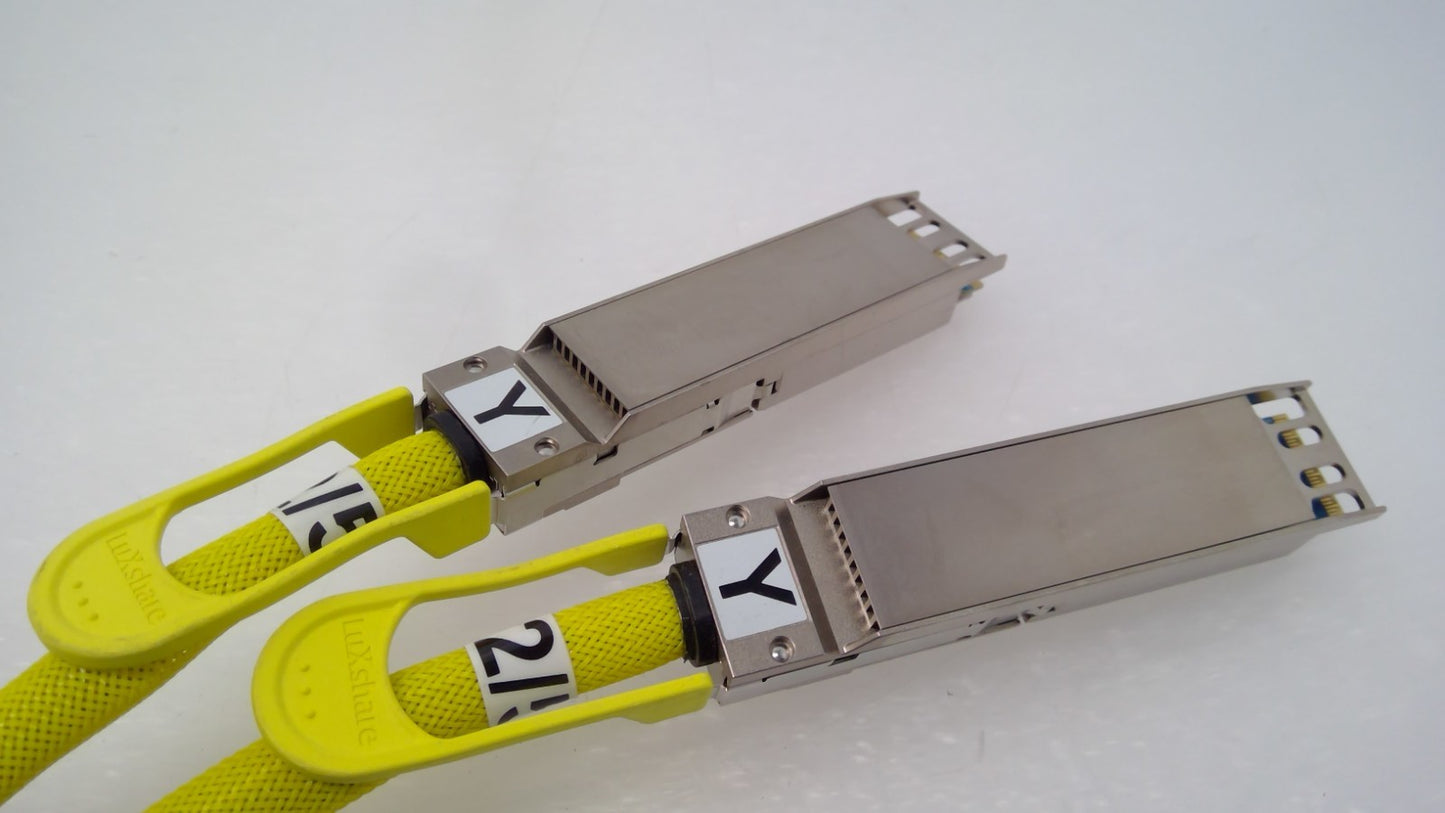 Luxshare 800G OSFP DAC Cable 2.388M 30AWG 1-to-1 LZ6SQ410-SD-R 1155852-03