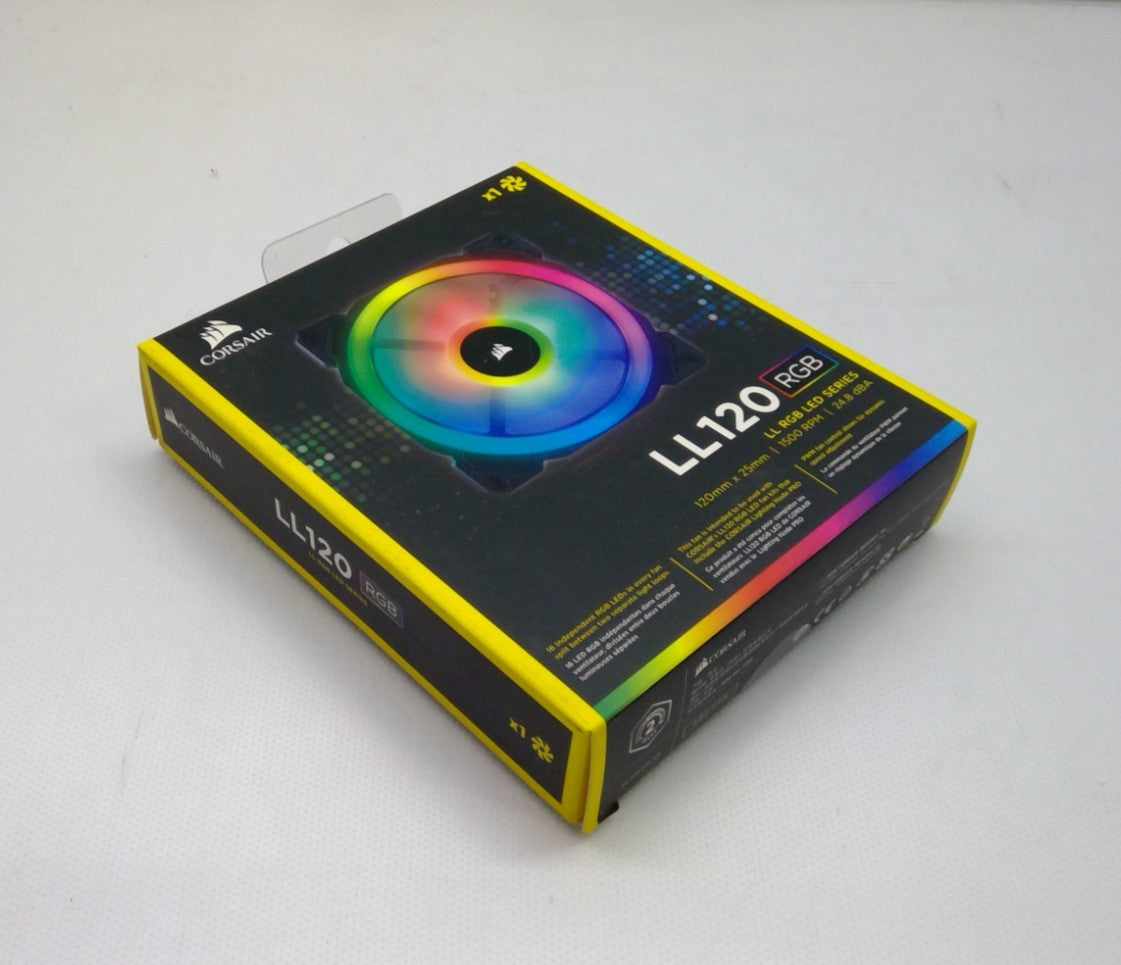 Corsair LL120 RGB 120mm Dual Light Loop RGB LED PWM Fan CO-9050071-WW Open Box