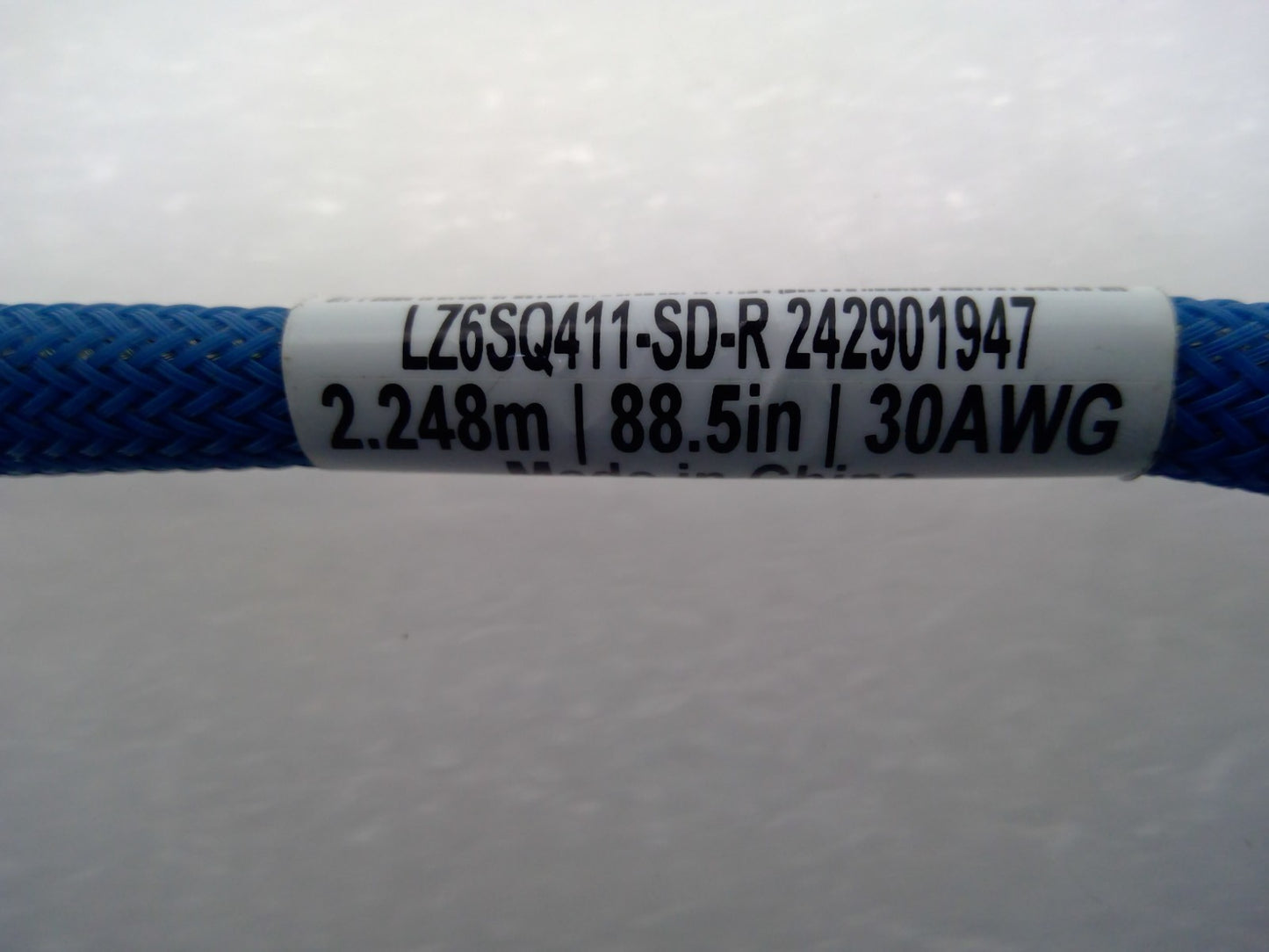 Luxshare LZ6SQ411-SD-R 800G OSFP to OSFP DAC Cable 2.25M 30AWG 1155853-03