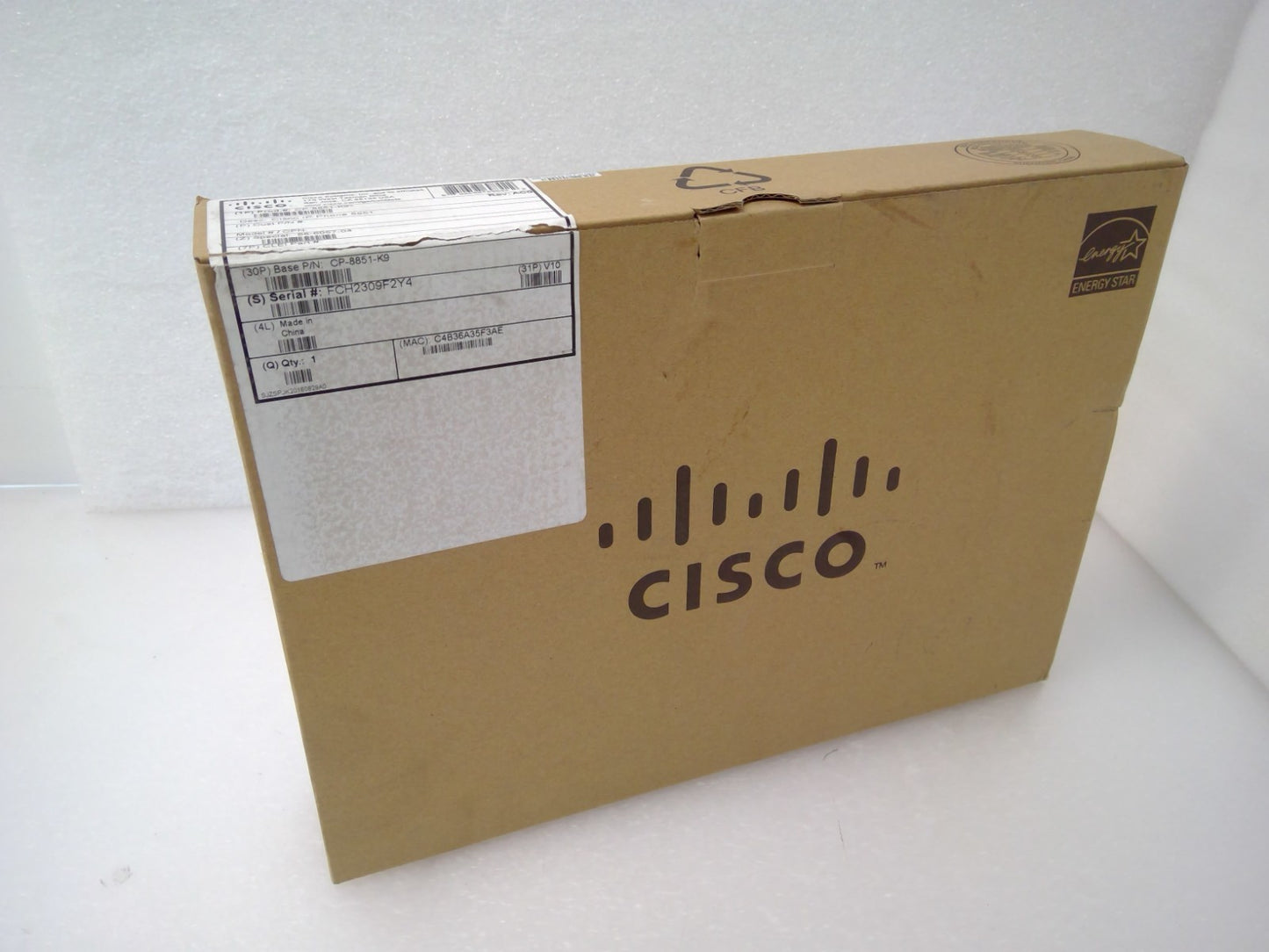 OPEN BOX Cisco IP Phone CP-8851-K9 5 Line VoIP Business Class Phone