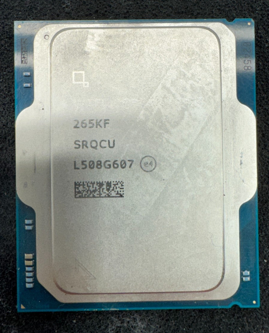 Intel Core Ultra 7 265KF 3.9GHz 20-Core Process 20 Thread 1851 CPUSRQCU