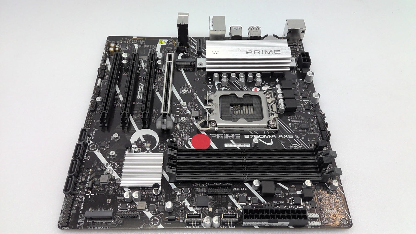 3X *For Parts* MSI PRO B760-VC WIFI & GB B760M C V2 & ASUS PRIME B760M-A AX6 II