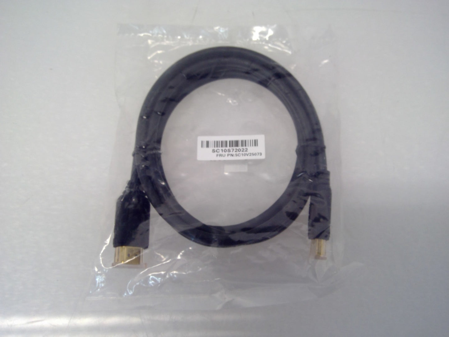 Lenovo Google Meet Serie Eins Raum Kits HDMI Ausgangskabel 5C10V25073 6ft Gold
