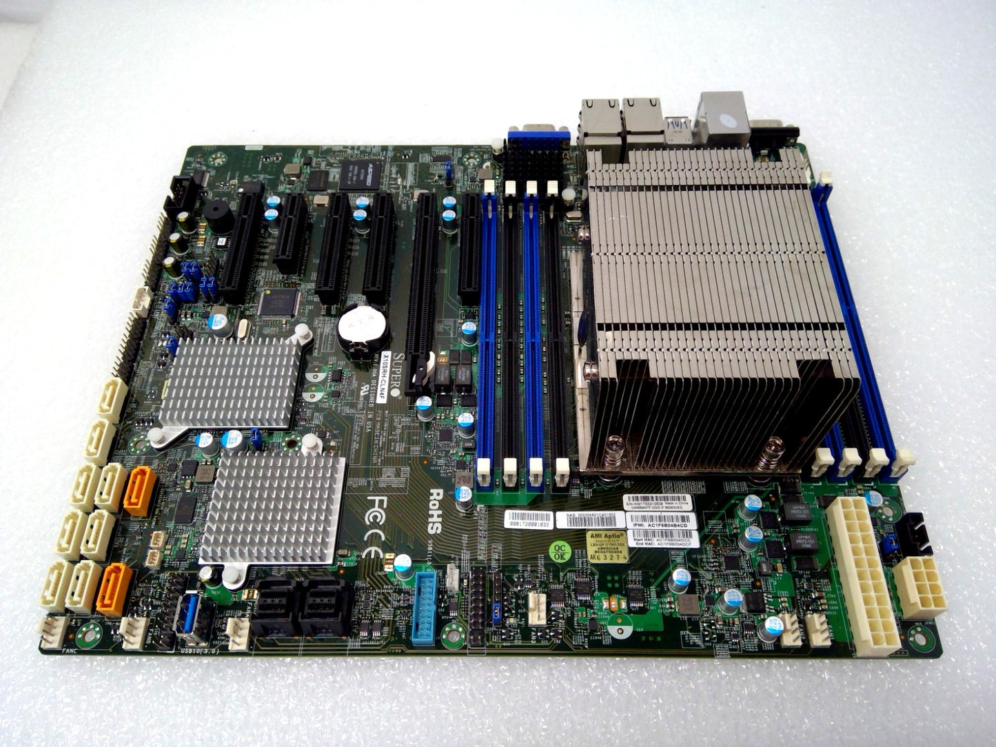 Supermicro X10SRH-CLN4F Intel LGA 2011/Socket R3 DDR4 ATX server Motherboard
