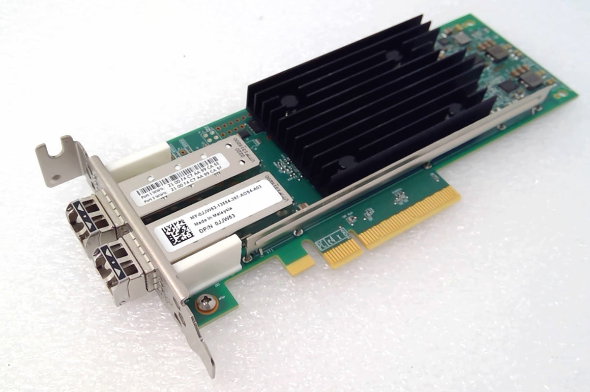 Dell QLogic QLE2772NL 2 Port 32Gb Fibre Channel PCIe 4.0 HBA JJW53 W/2x32G SFP