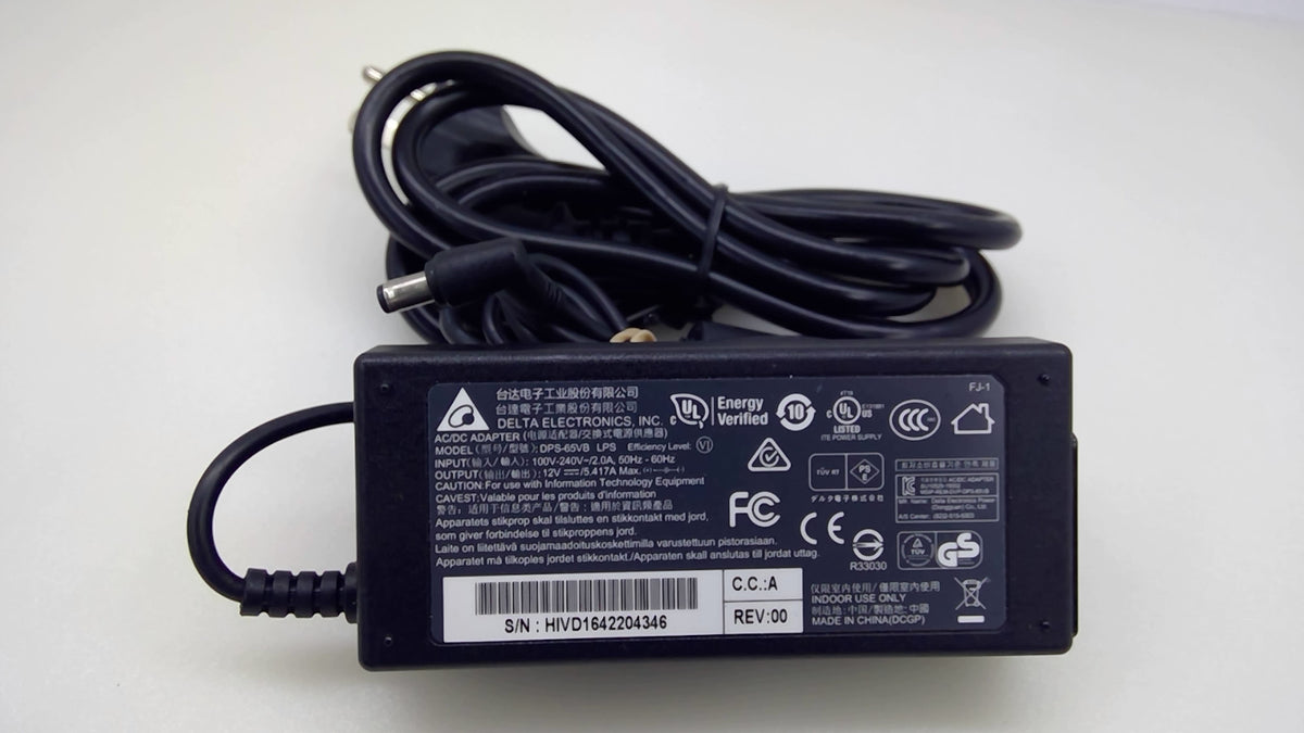 Delta Electronics DPS-65VB 65W 12V 5.417A 5.5x2.5mm Adapter for ASUSTOR NAS