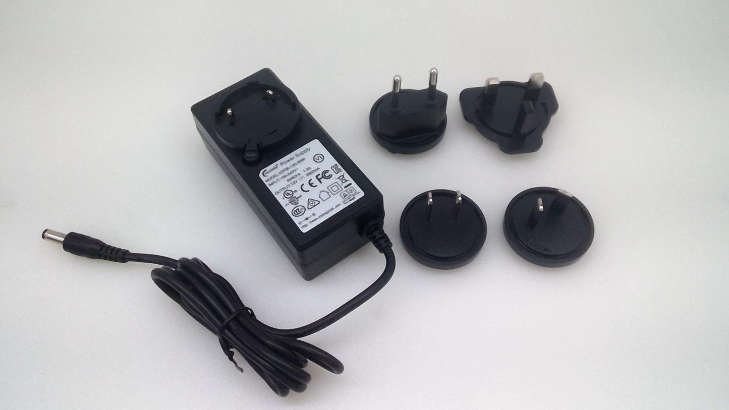 Cullpower 12V 3A 36W Power Supply Univeral Interchangeable ICP36-120-3000