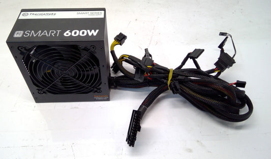 Thermaltake Smart 600W ATX Desktop Power Supply Tested TTP-0600P-W SP-600AH2NKW