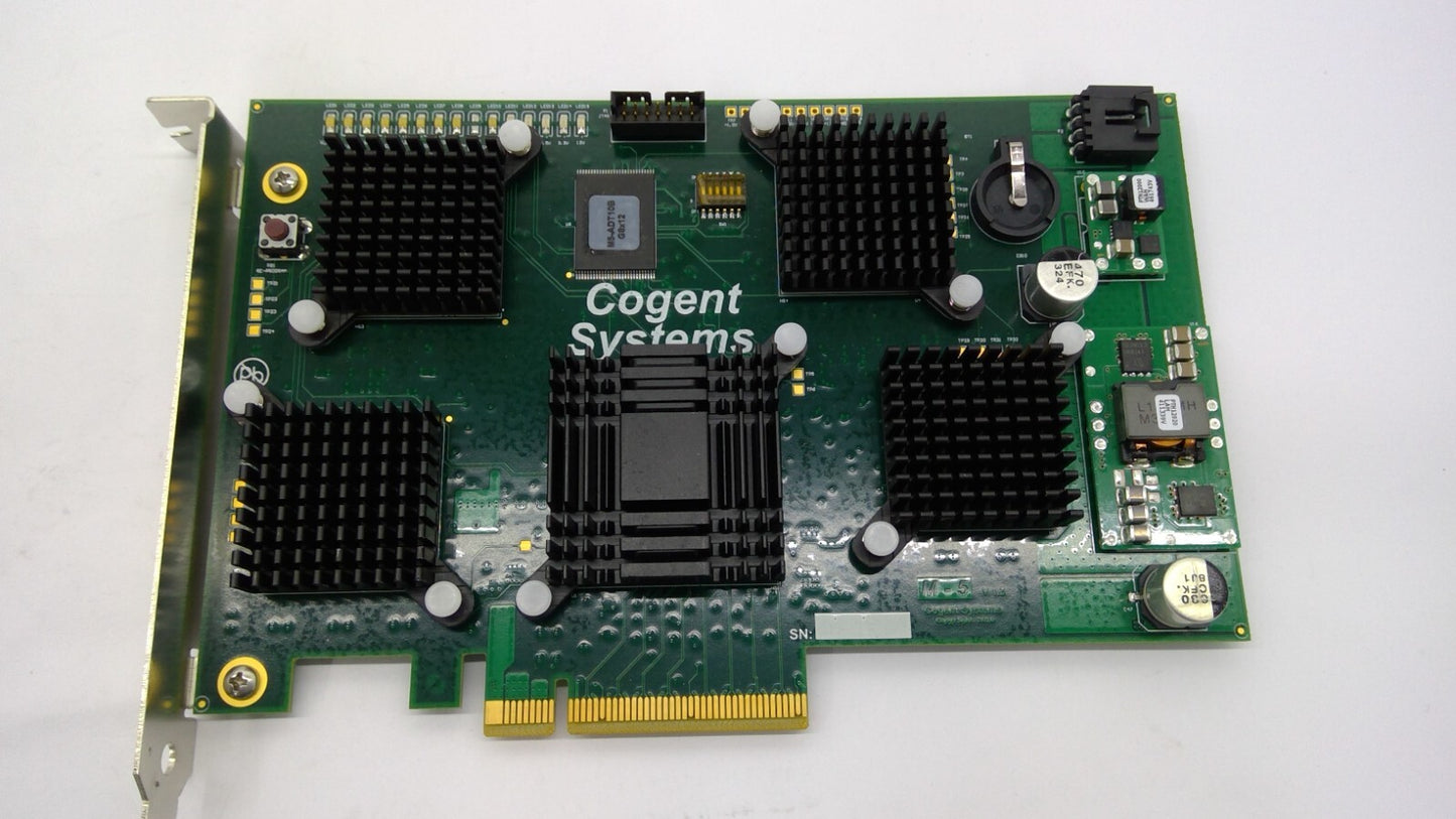 Cogent System ACC-M5-0914 PCIe Card Adapter AFIS Fingerprint Biometric Board