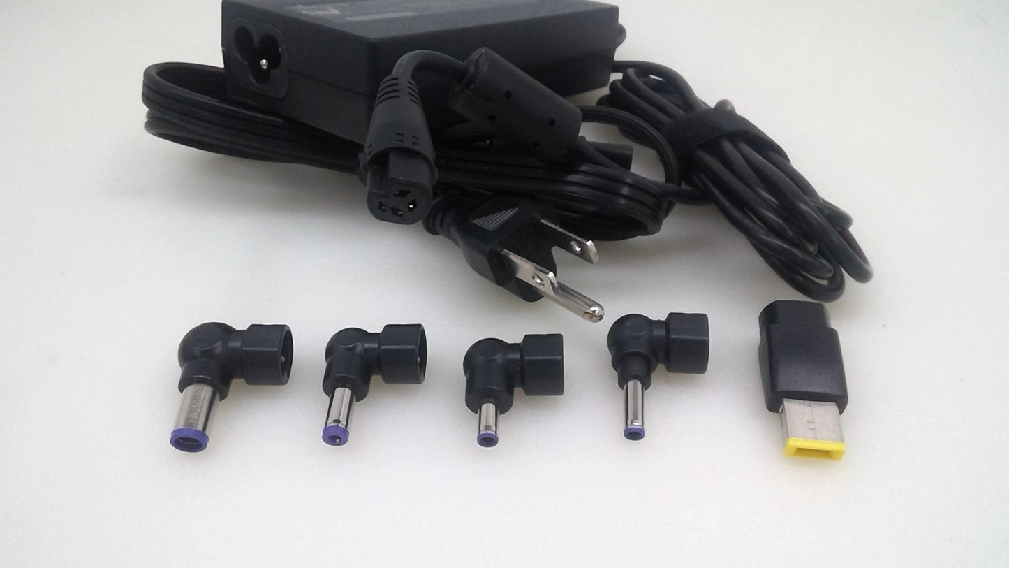 New Targus 90W Universal Laptop Charger APA110US 19.5V 4.92A W/ 5 Tips