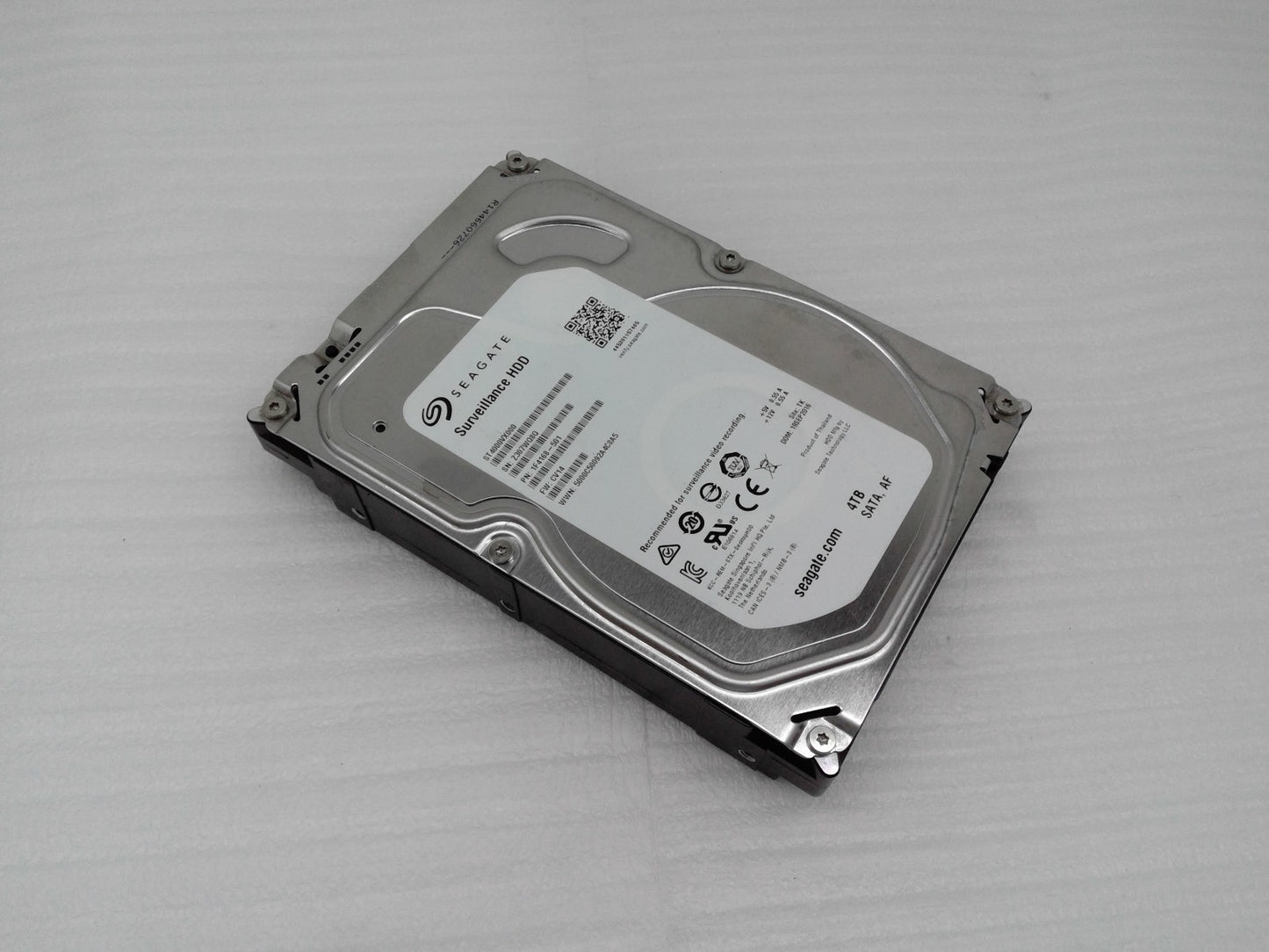 Seagate Surveillance ST4000VX000 4TB 5900RPM SATA 3.5" Internal Hard Disk Drive