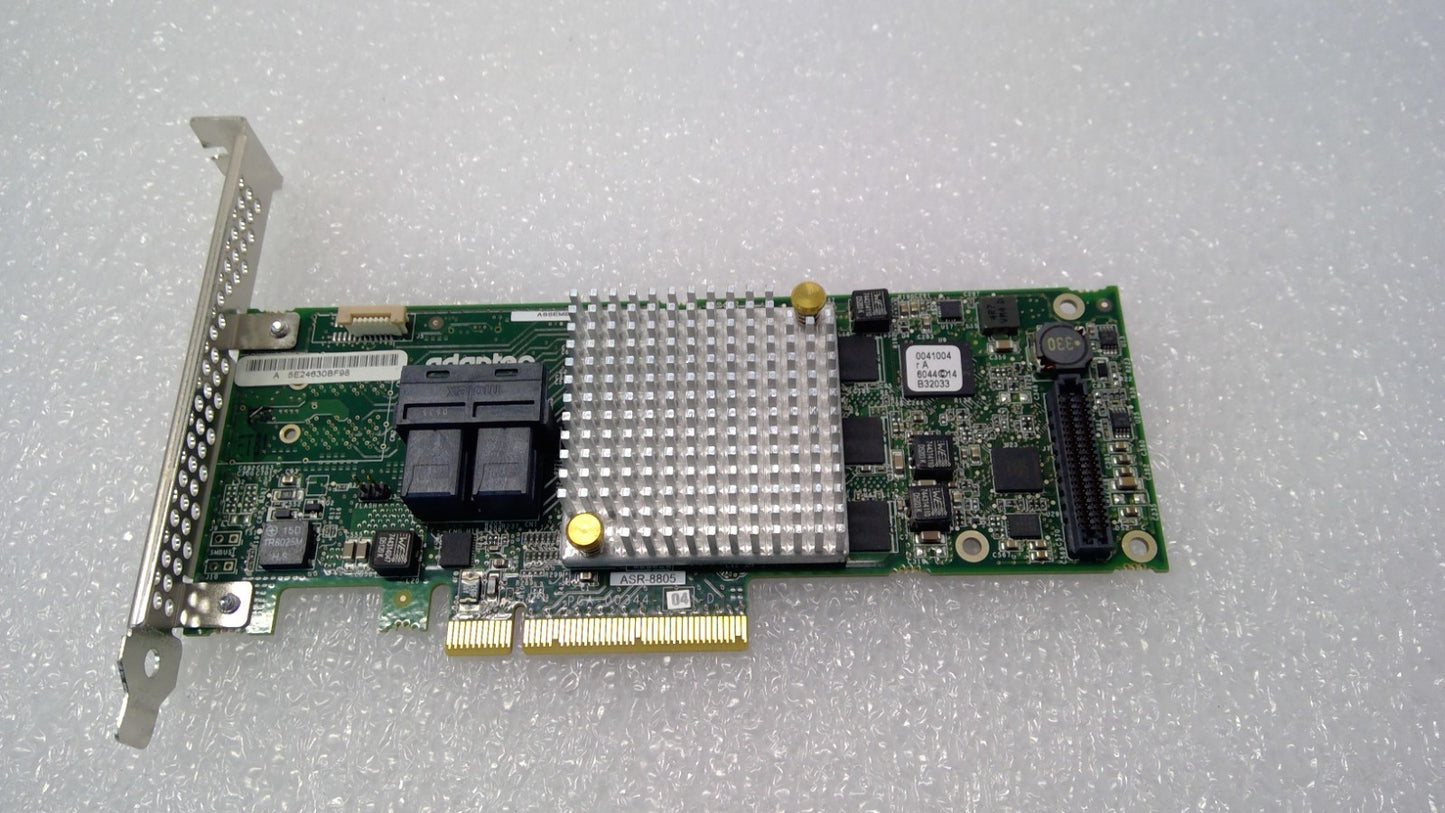 ADAPTEC ASR-8805 PCI-E 3.0 PCA-00344-04-D SAS/SATA/SSD RAID 12Gb/s