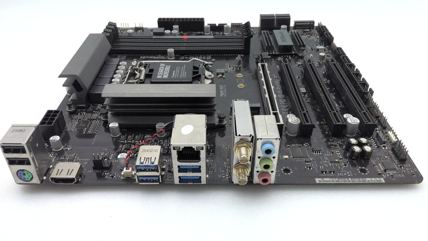ASRock B560M-C Motherboard DDR4 LGA1200 Micro ATX No WiFi Card*Read*