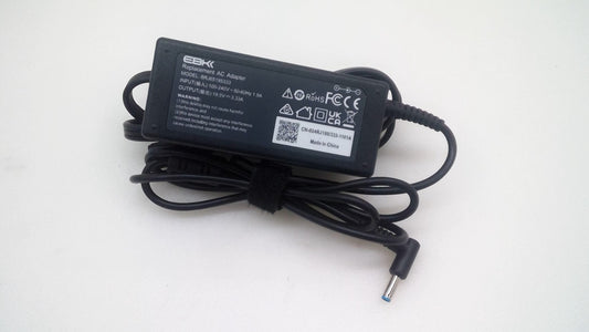 EBK Replacement AC/Standard Adapter BRJ65195333 19.5V 3.33A Black Tip 4.5*3.0mm