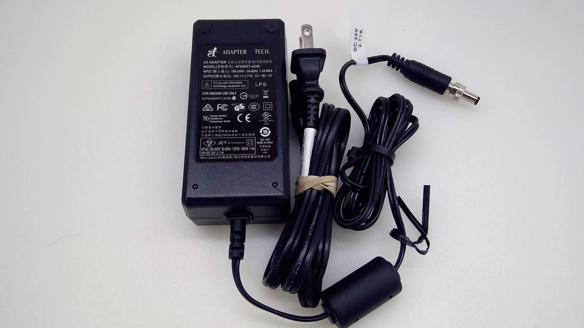 Genuine Adapter Tech ATS065T-A240 24V 65W 5.5x2.5mm for Nanoleaf Aurora