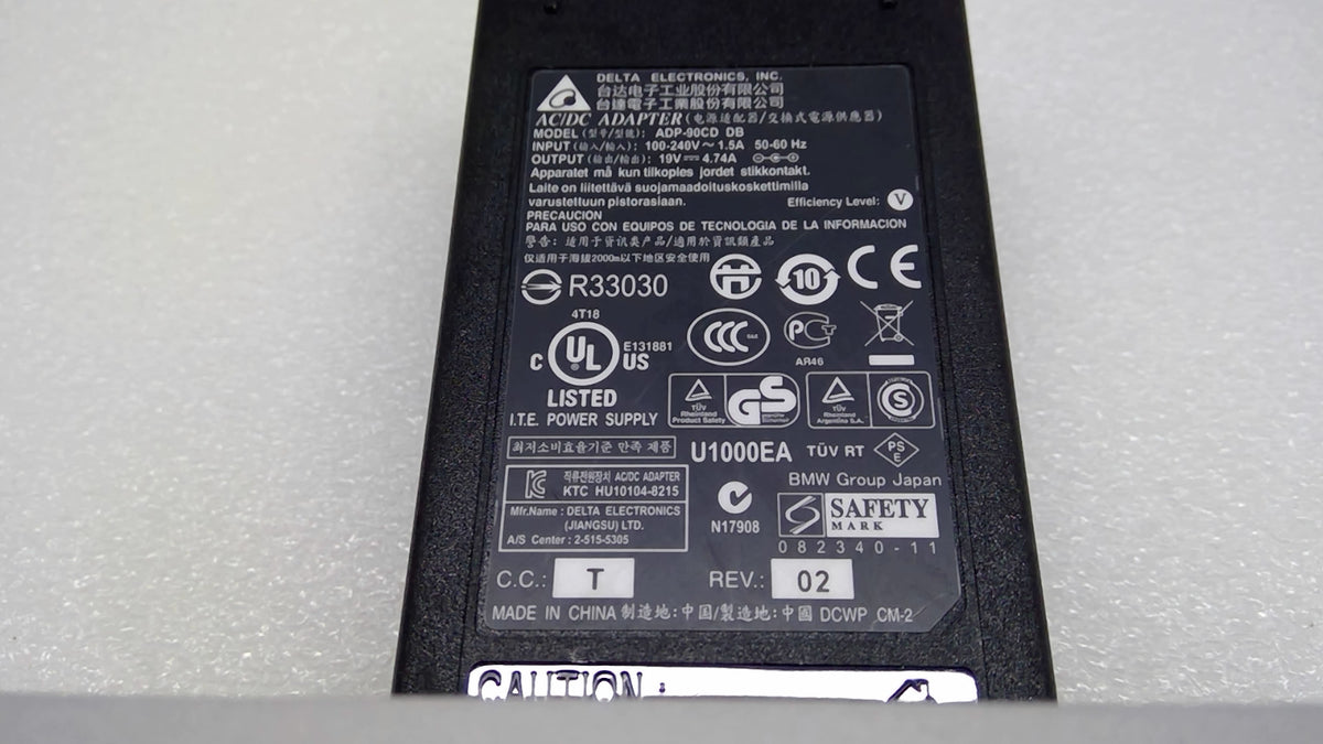 Genuine Delta ADP-90CD DB 90W 19V 4.74A 5.5x2.5mm Adapter for ASUS Black Tip