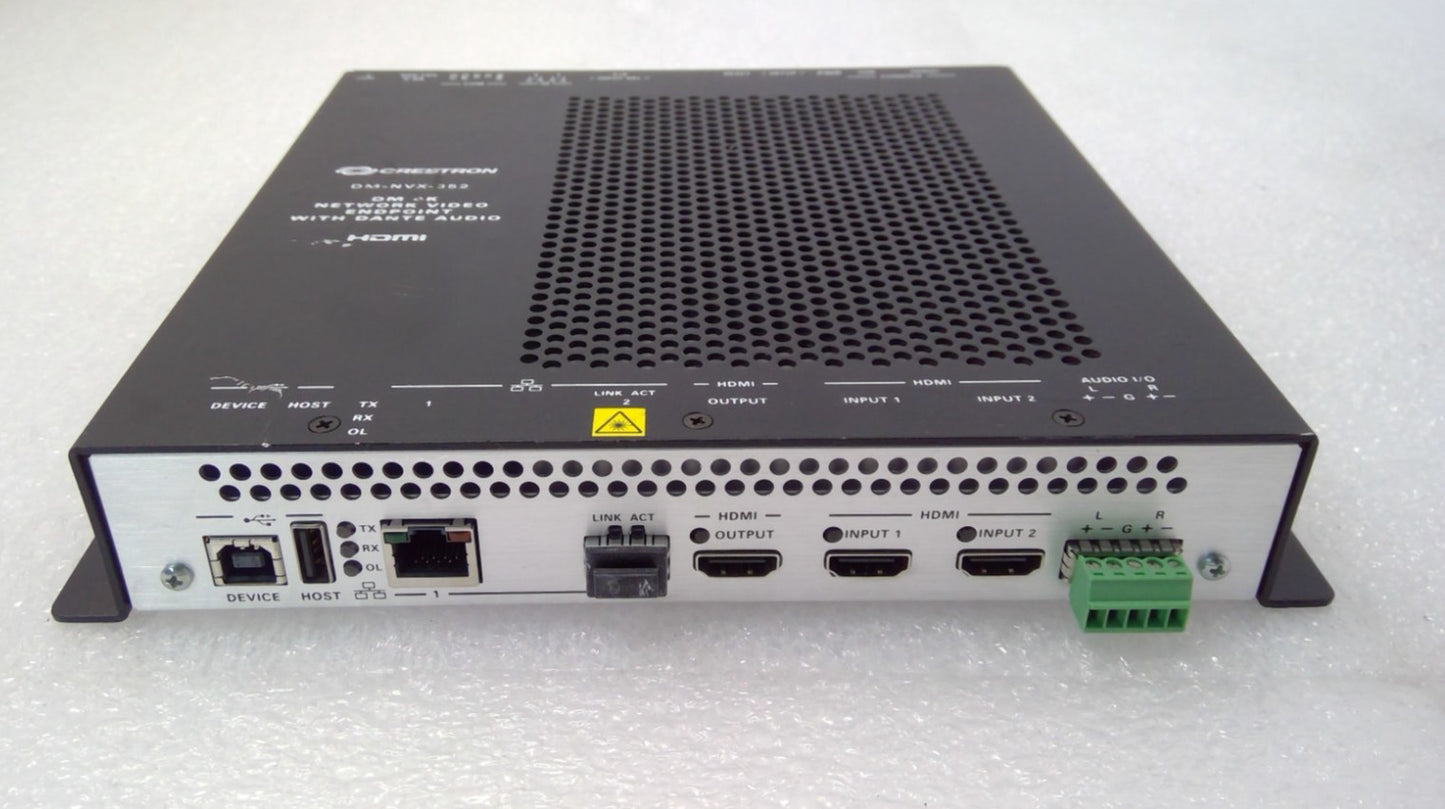 CRESTRON DM-NVX-352 6508634 DM 4K NETWORK VIDEO ENDPOINT WITH DANTE AUDIO