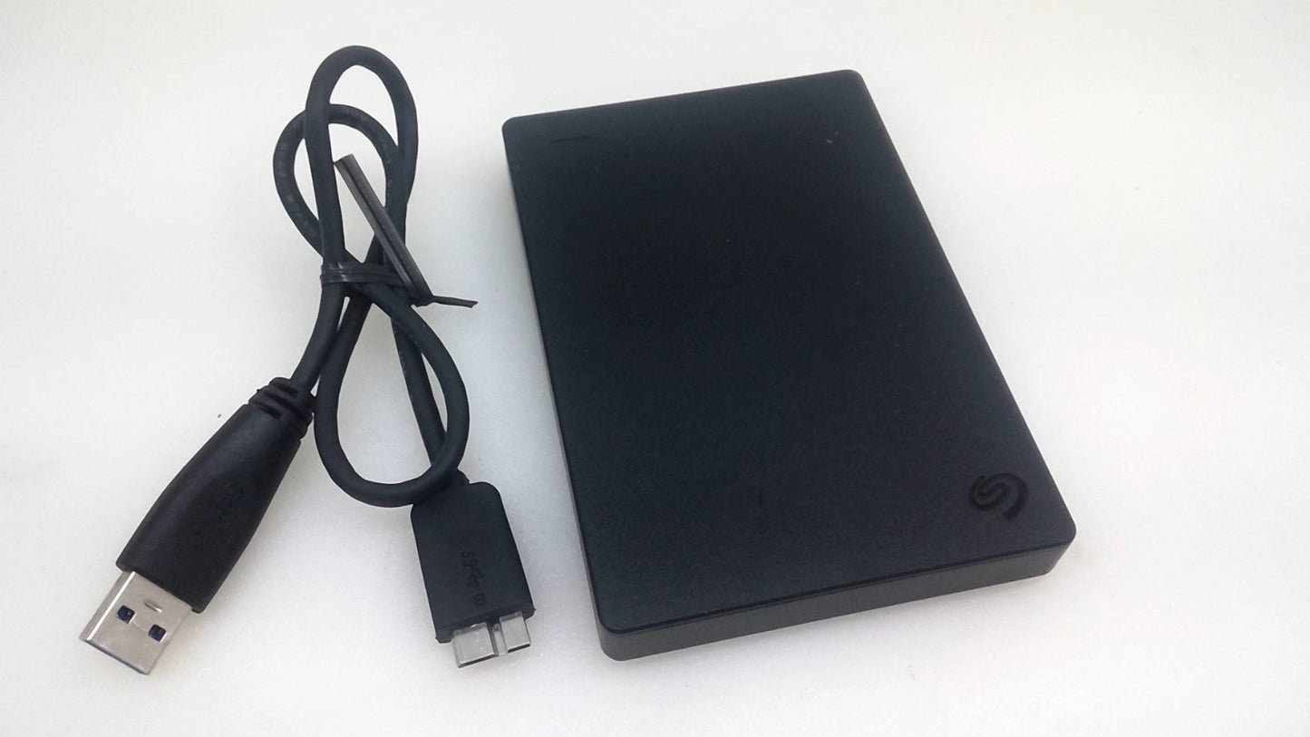 Seagate 2TB Portable Drive External HDD USB 3.0 USB-A Black SRD0NF1  2N1AP5-500