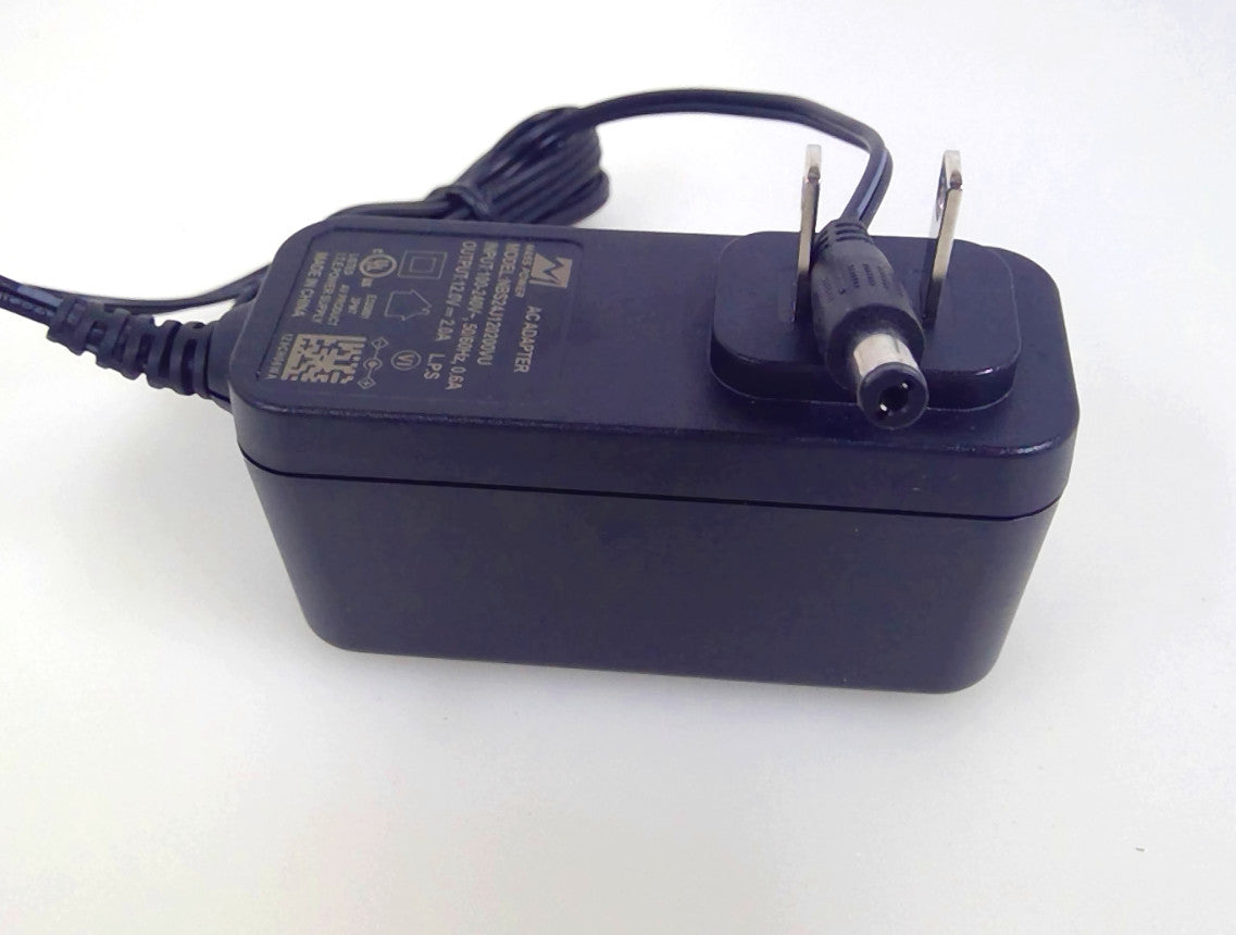 MASS POWER NBS24J120200VU AC Adapter 12V 2A 24W DC Power Supply