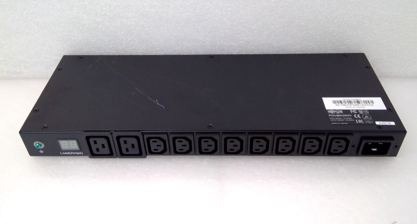 Tripp Lite PDUMH20HV Single Phase Metered PDU 16/20A 208/230V Power Strip