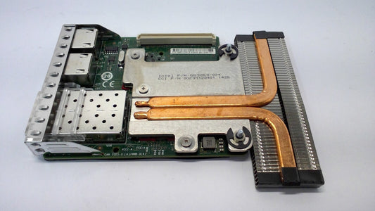 DELL INTEL X520 I350 DUAL PORT 10GBE Network DAUGHTER CARD C63DV 0C63DV