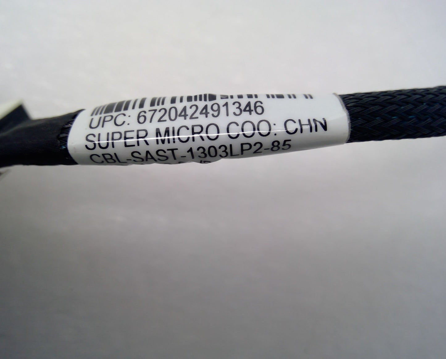 SuperMicro CBL-SAST-1303LP2-85 SlimSAS x8 (LP STR to LE_pTab) 51cm 85OHM RoHS
