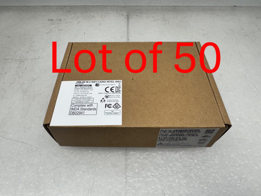 Lot of 50 ASUS M.2 WiFi Card INTEL 9461 with Antenna Brand New