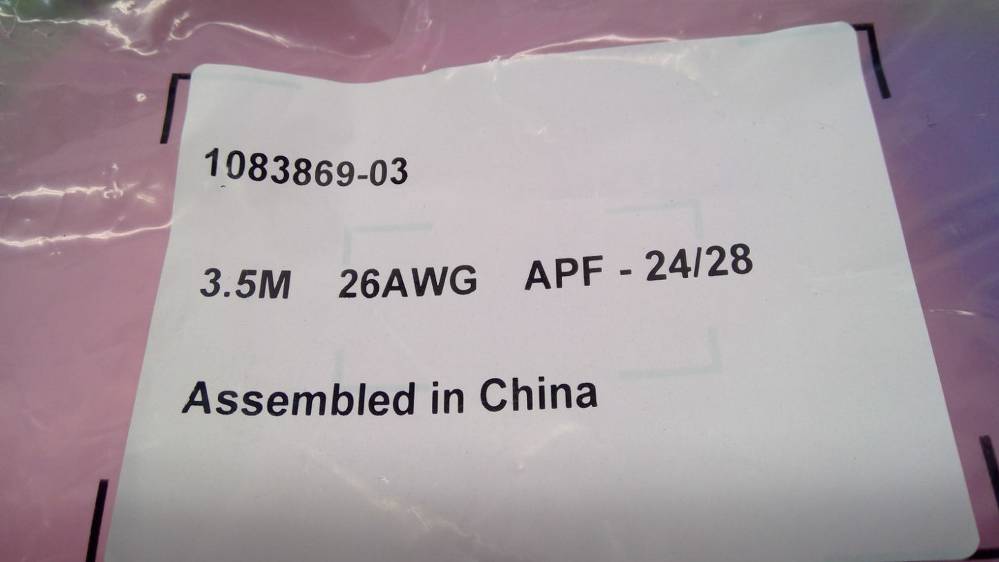 OPEN BOX Amphenol 2X400G OSFP TO 2x400G QSFP112 DAC Cable 3.5M 26AWG NJJRBB-G610