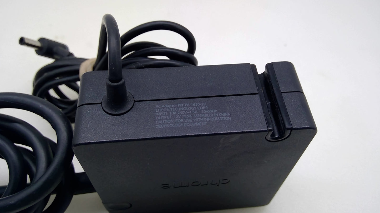 Genuine Google PA-1650-29 PA-1650-29GO 12V 5A 60W Chromebook Pixel Charger