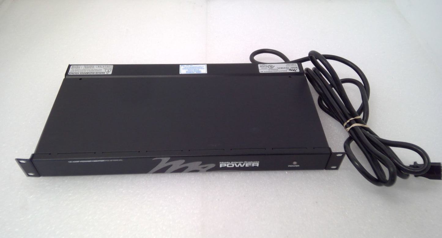 Middle Atlantic Products PD-815R-PL Rackmount Power Center 120V-12A-60Hz