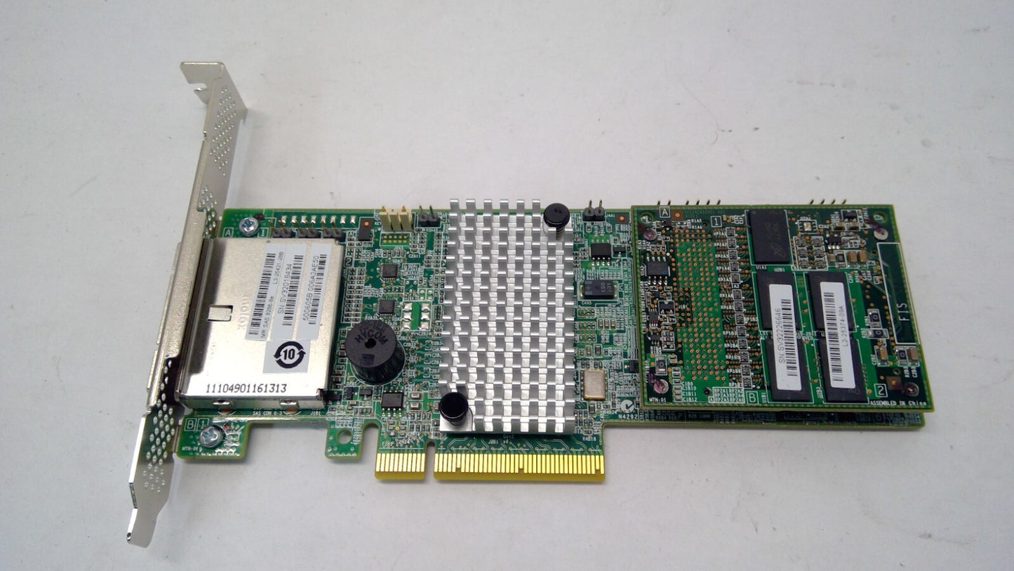 LSI Logic MegaRAID SAS 9286-8e 8-Port 6Gb/s PCI-E 3.0 SATA+SAS RAID Controller