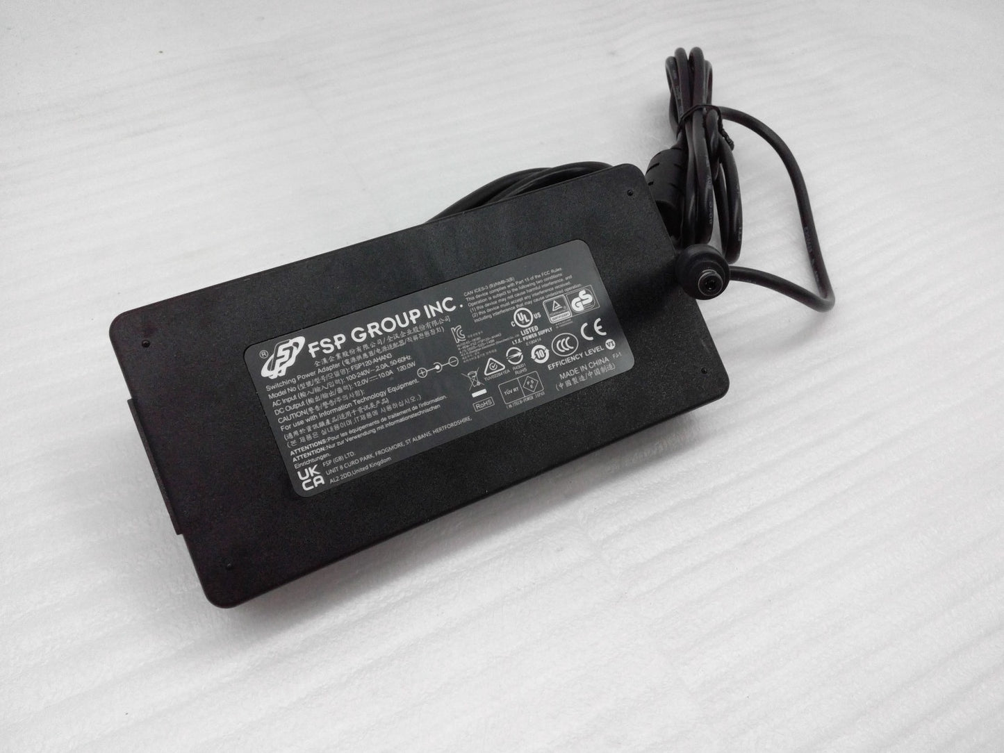 Genuine FSP Switching Power Adapter FSP120-AHAN3 power Supply 12V 10A Round Tip