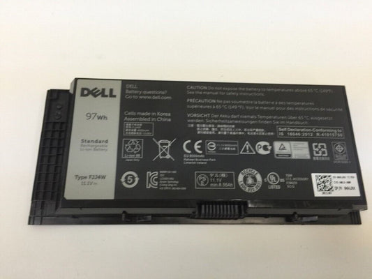 Genuine Dell Precision m4600 m6600 battery Type FJJ4W 97WH T4DTX