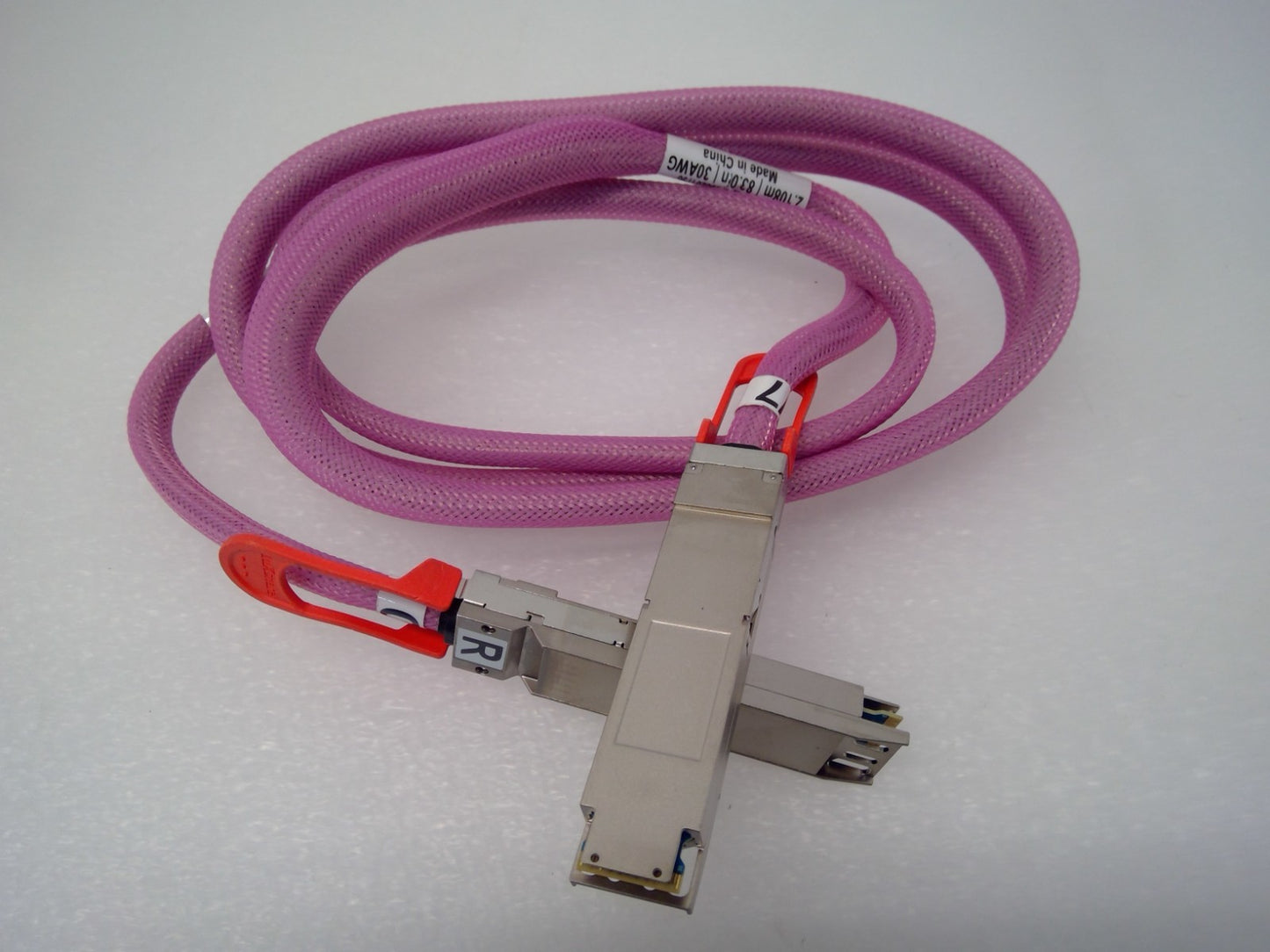 Luxshare 800G OSFP TO 800G OSFP DAC Cable 2.108m 30AWG LZ6SQ405-SD-R 1155842-03