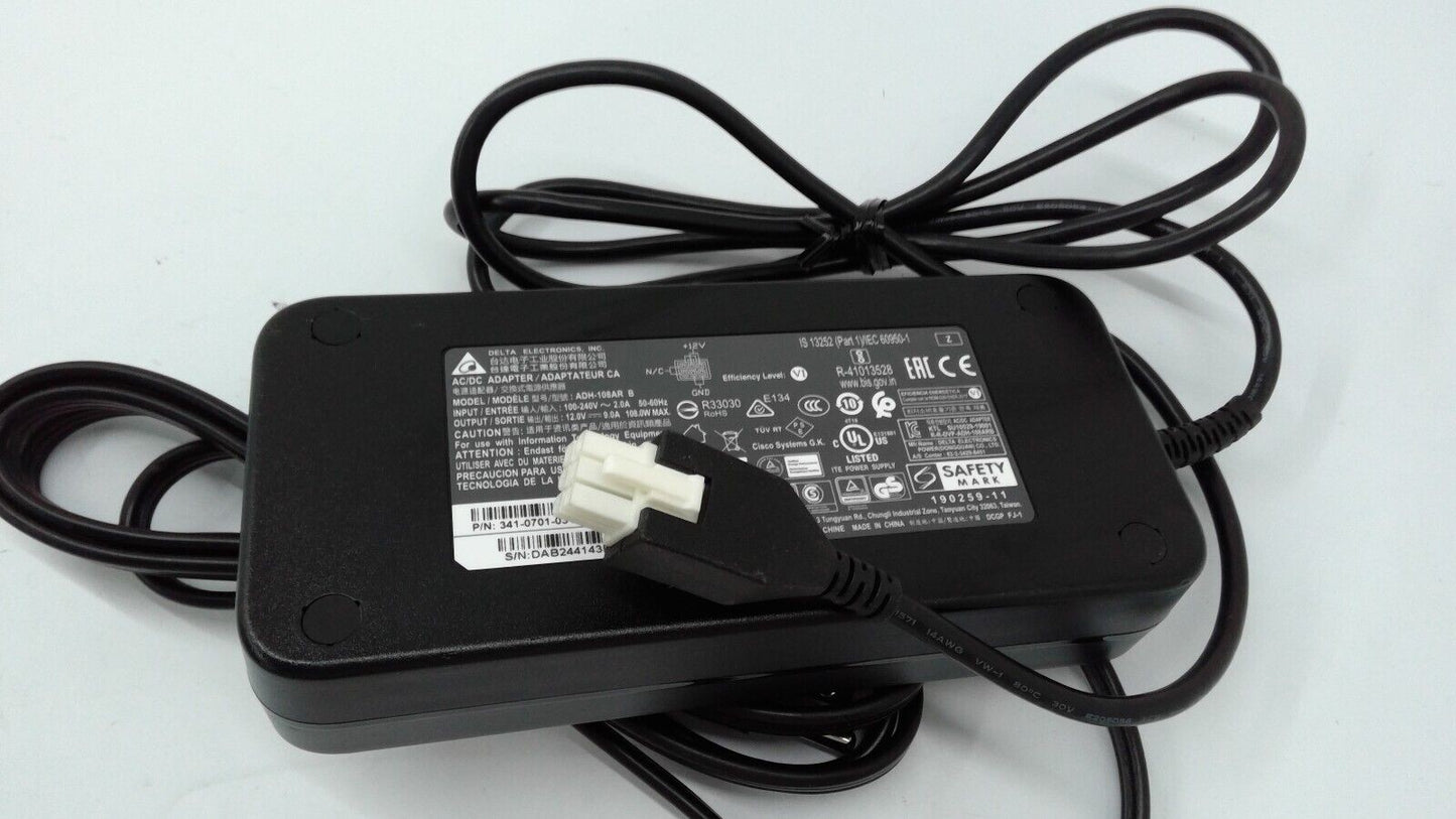 Genuine Delta ADH-108AR B 12V 9A 108W Ac Adapter Power Supply 6Pin