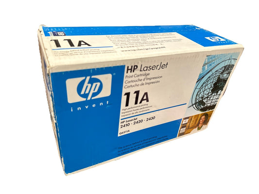 Original HP 11A Black Toner Cartridge LaserJet 2410 (Q6511A)