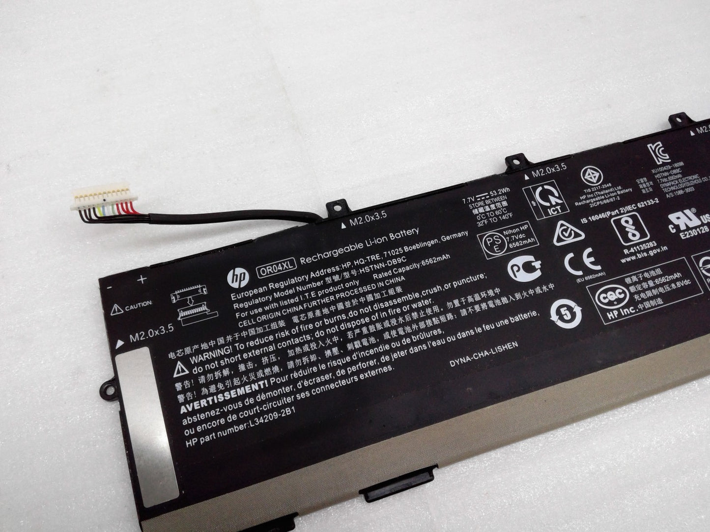 OEM HP OR04XL Battery compatibility HP EliteBook X360 830 G5 G6 HSTNN-IB8U