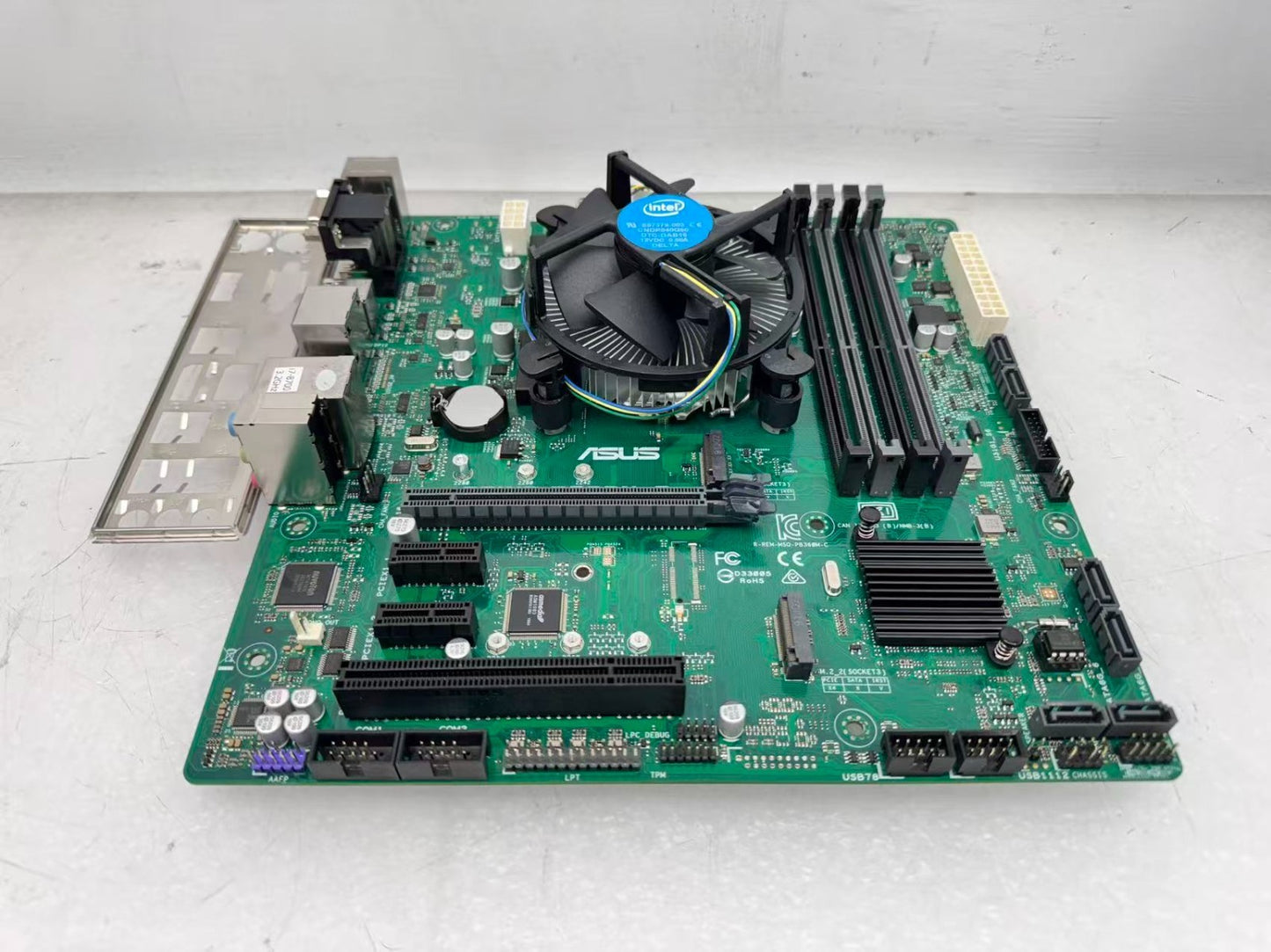 ASUS PRIME B360M-C Motherboard With Intel Core i7-8700@3.2GHz/HeatSink