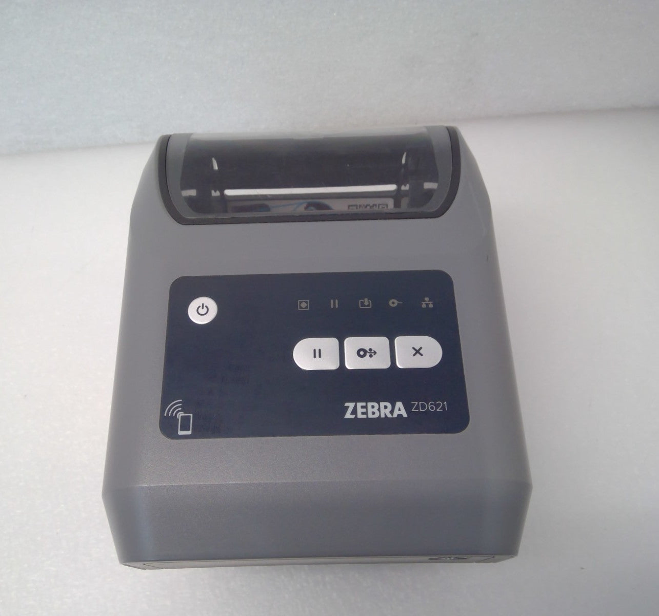 Zebra ZD621 300dpi Thermal Transfer Label Printer USB LAN Bluetooth NO back cove