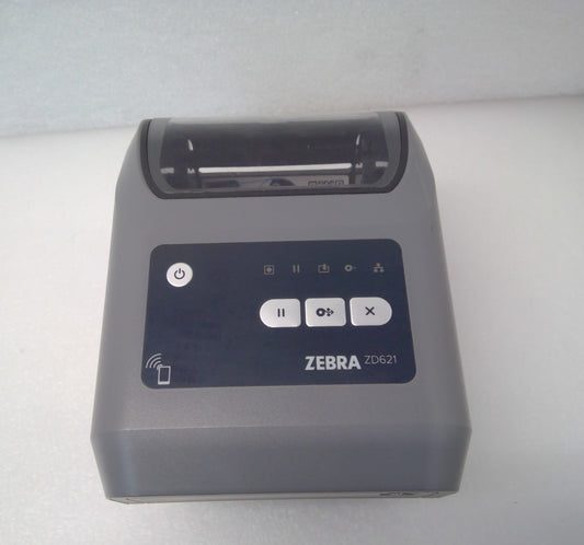 Zebra ZD621 300dpi Thermal Transfer Label Printer USB LAN Bluetooth NO back cove