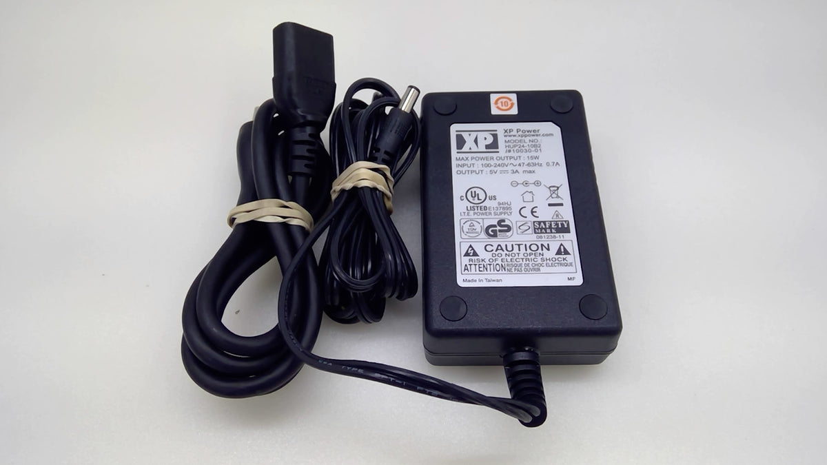 XP Power HUP24-10B2 15W 5V 3A AC Adapter 5.5x2.1mm Center Positive