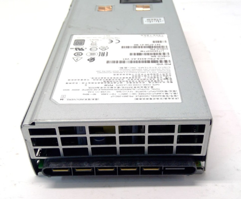 Cisco UCS-PSU-6332-AC 650W Power Supply FOR UCS 6300 series