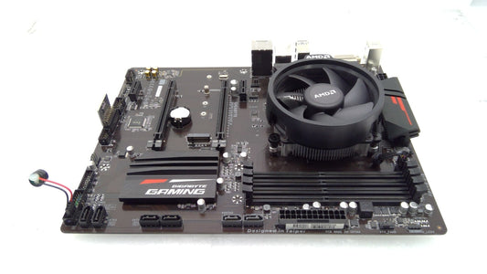 GIGABYTE B450 GAMING X Motherboard W/AMD CPU Ryzen 5 3600@3.6GHz w/Heatsink Kit