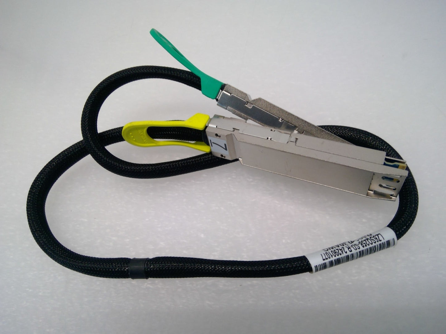 Luxshare 800G OSFP DAC Cable 0.89M 30AWG Passive Twinax Finned LZ6SQ258-SD-R