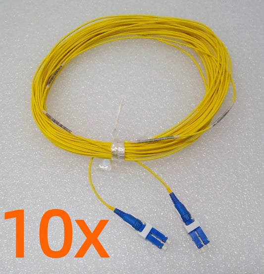LOT OF 10 NEW Sumitomo LC to LC Uniboot Single-Mode fiberoptic jumper cable-READ